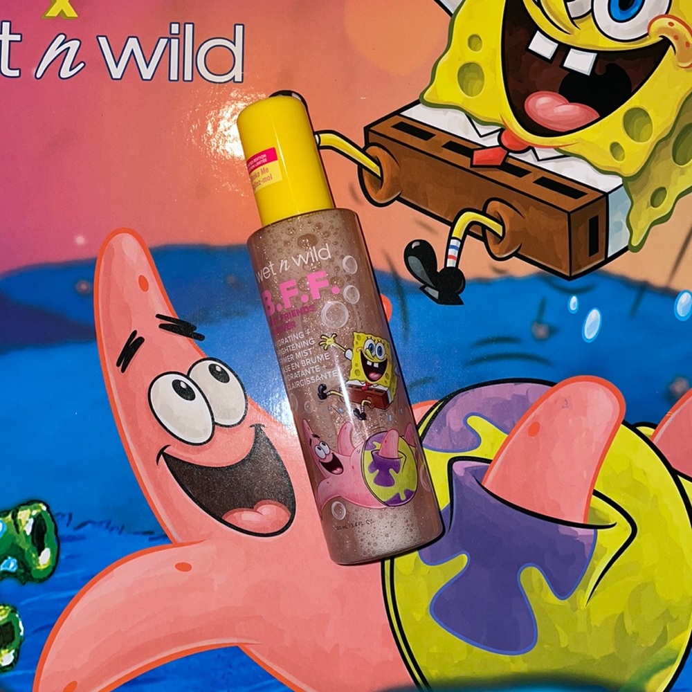 SpongeBob wet n wild primer mist